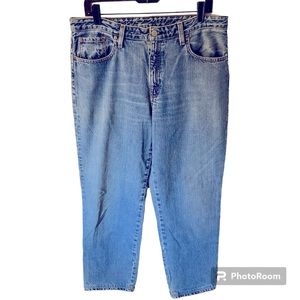 Ralph Lauren Saturday Jeans Women’s 12 Vintage Light Wash Mid-Rise Mom Jeans